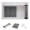 Ruvati 31-inch epiCube Granite Composite Workstation Drop-in Topmount Kitchen Sink  Matte White RVG1631WH - alternate 5